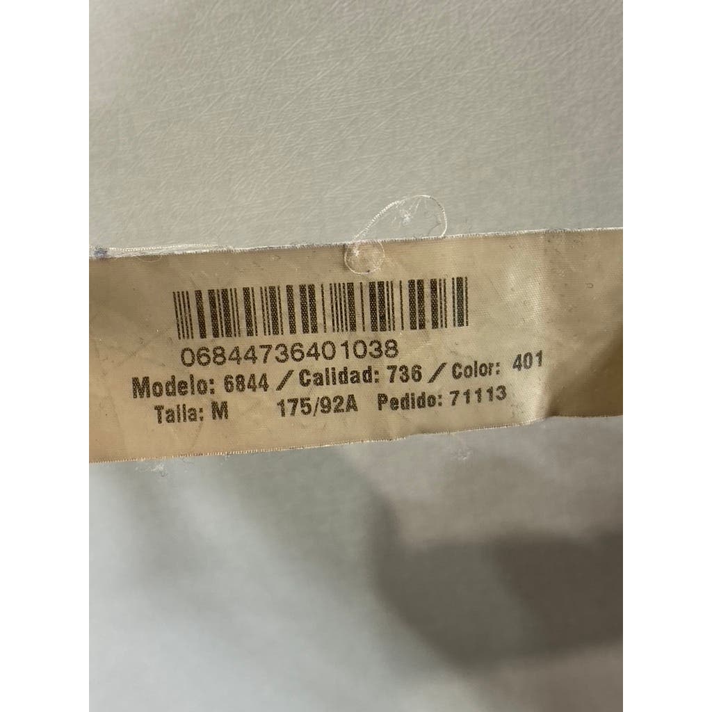 MASSIMO DUTTI Women's Solid Blue Long Sleeve Shirt SZ M