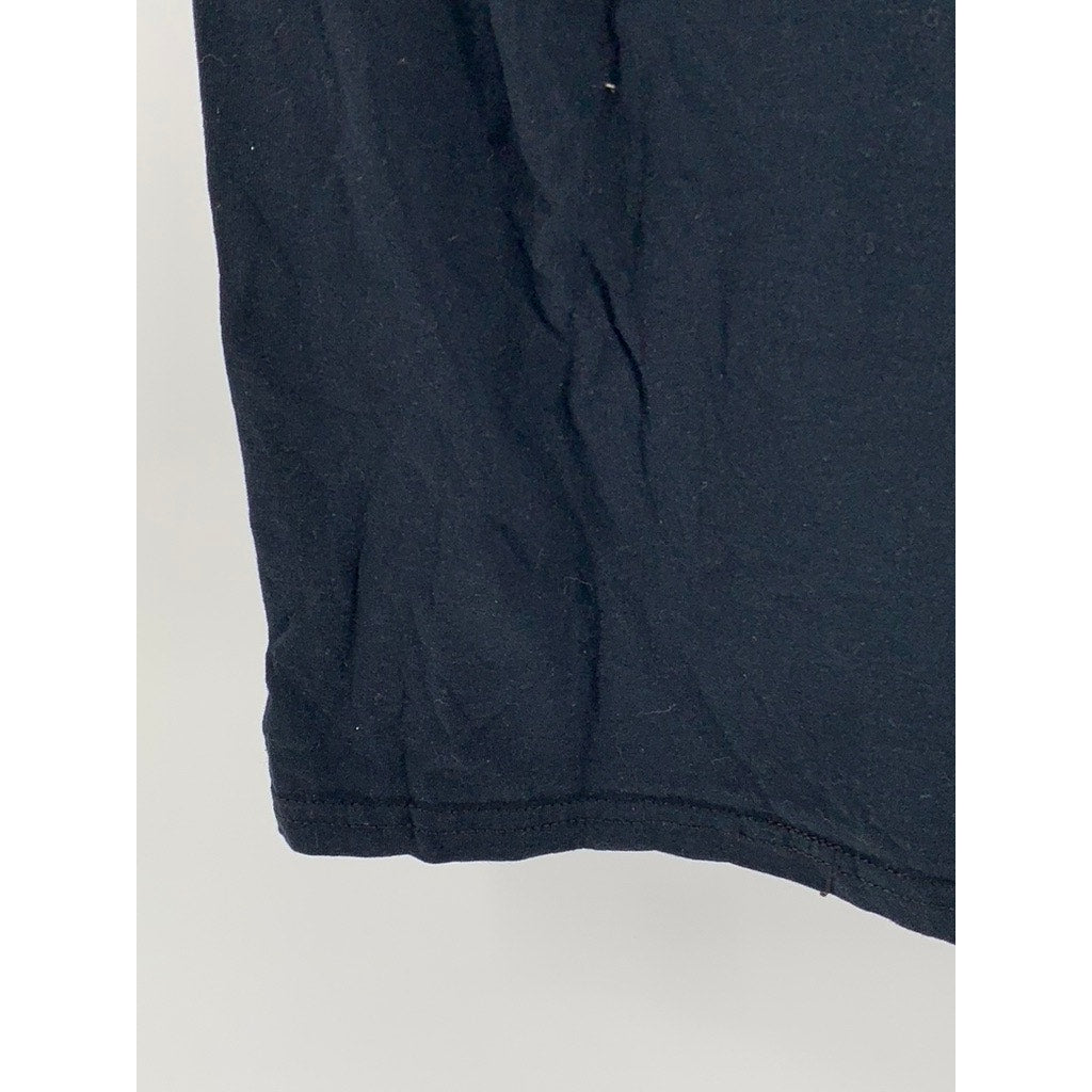 FRUIT OF THE LOOM Men's Black-Gold Resist Smokey Bear T-Shirt SZ L