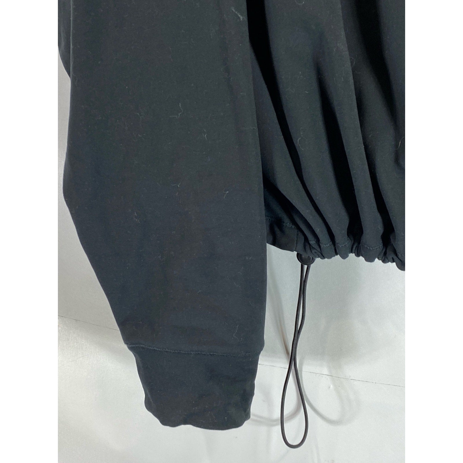 YOGALICIOUS Women's Black Polarlux Fleece Zip-Up Nordic Stand Collar Jacket SZXL