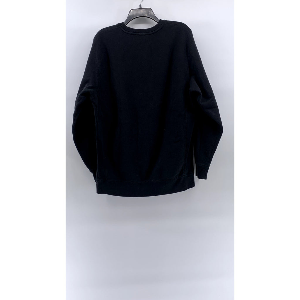 INDEPENDENT TRADING COMPANY Unisex Black Crewneck Long Sleeve Sweatshirt SZ XL