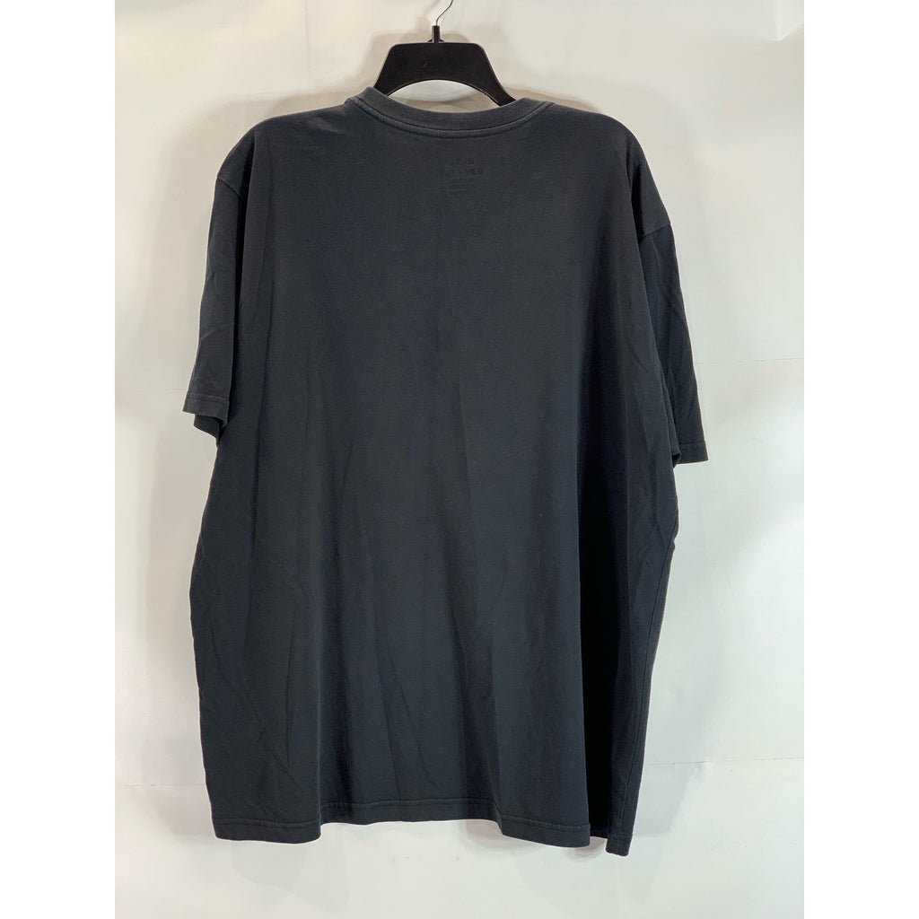 NIKE Men's Black Dri-Fit Version 2.0 Crewneck Short Sleeve T-Shirt SZ 2XL