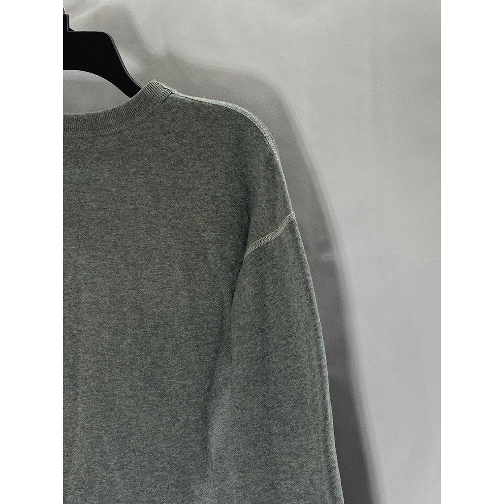 RUSSELL ATHLETIC Men's Vintage Gray Crewneck Pullover Sweatshirt SZ S