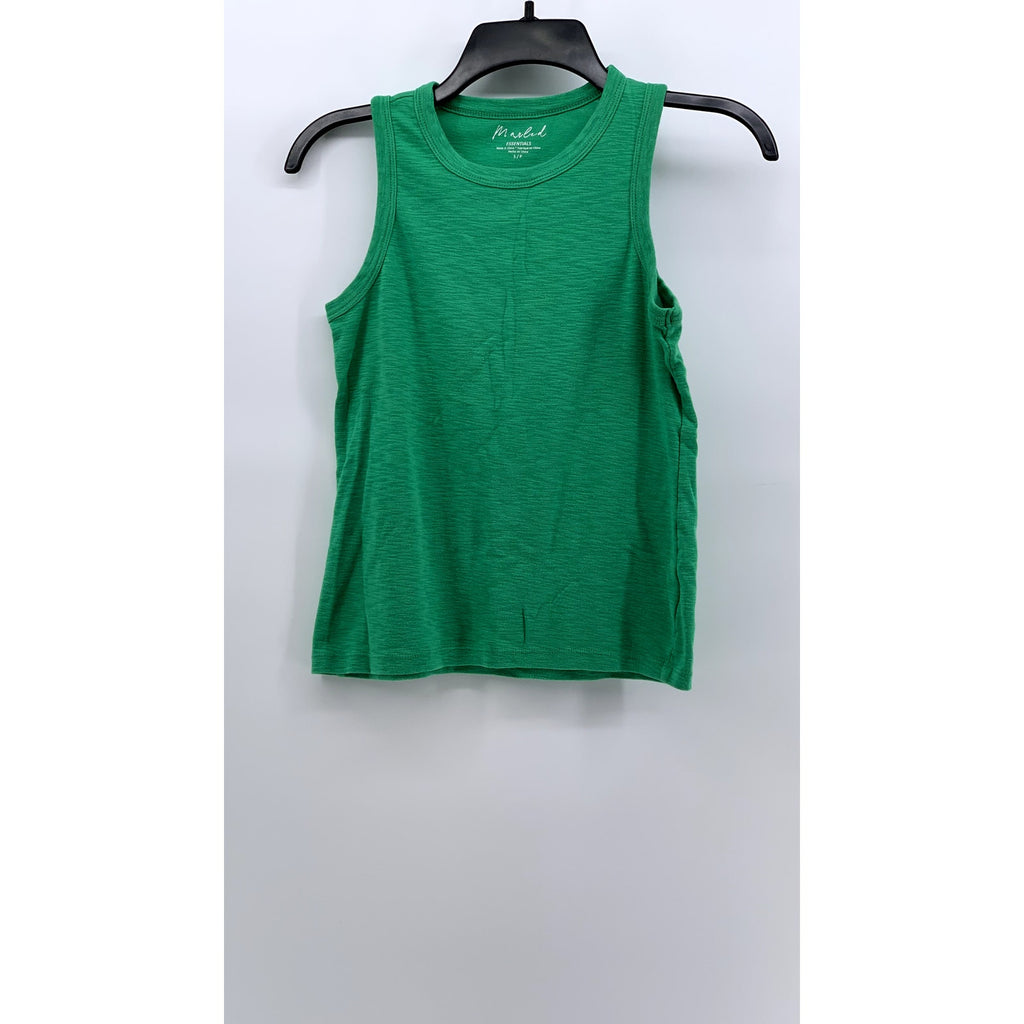 MARLED ESSENTIALS Women's Green Crewneck Tank SZ S