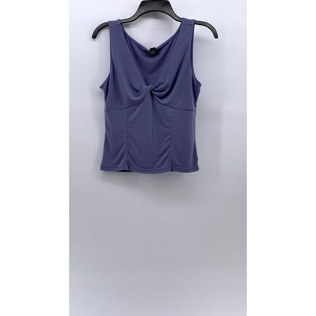 EXPRESS Women's Lilac Purple Twist-Front V-Neck Sleeveless Top SZ M