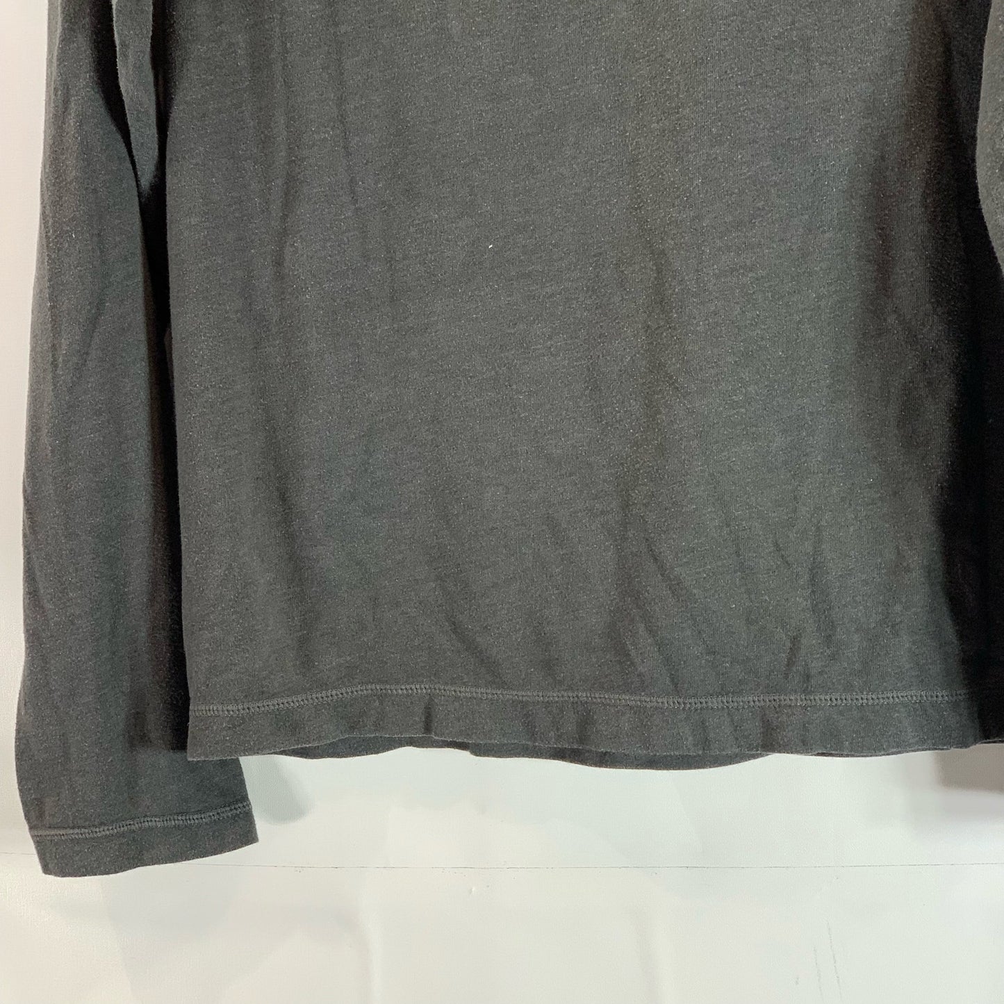 REEBOK Men's Gray Hooded Pullover Lightweight Long Sleeve Shirt SZ S