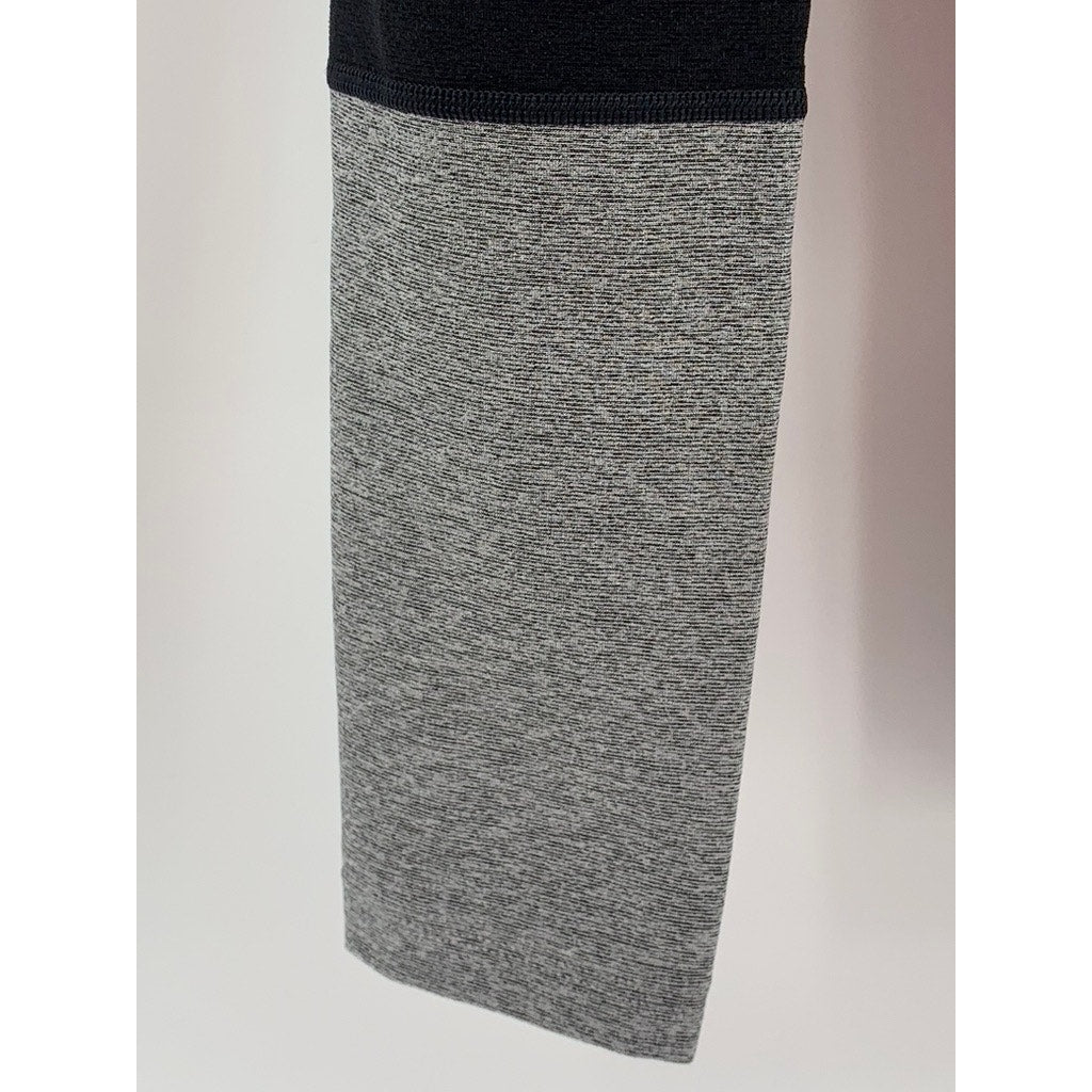 OUTDOOR VOICES Women's Gray Color-Block 7/8 Active Leggings SZ XS