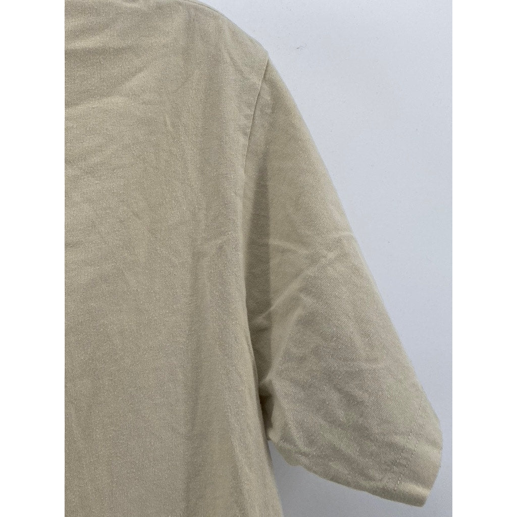 UNIQLO Unisex Adult Beige UT Archive Keith Haring Crewneck Graphic T-Shirt SZ M