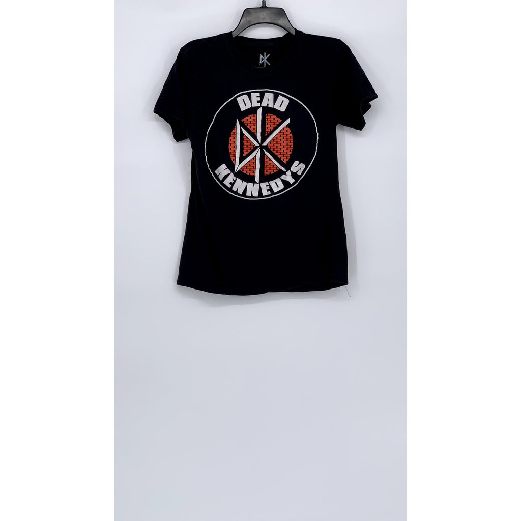 DEAD KENNEDYS Men’s Black Brick Logo Graphic Short Sleeve Band T-Shirt SZ XS