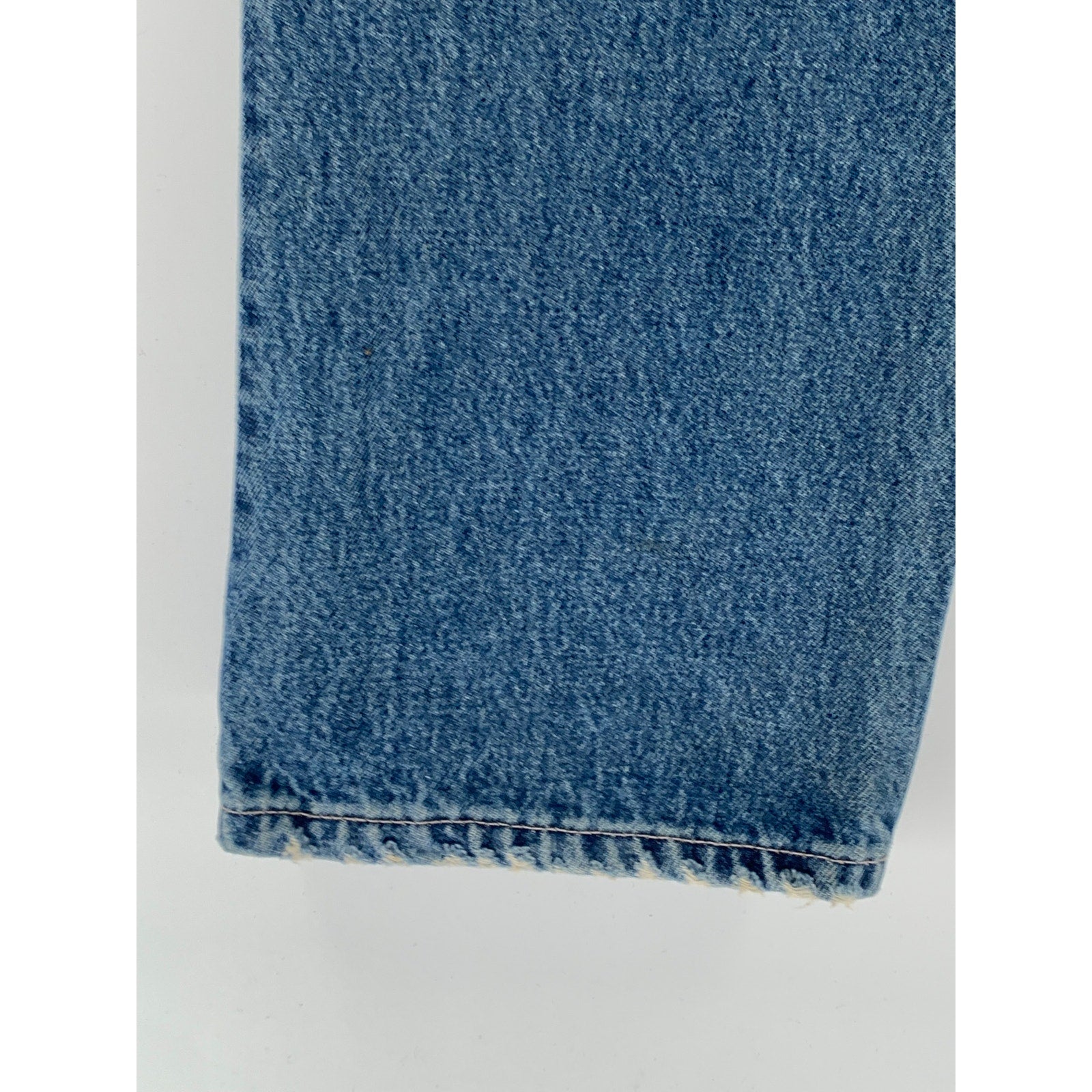 ZARA Women's Blue Denim High-Rise Straight-Leg Cotton Five-Pocket Jeans SZ 2