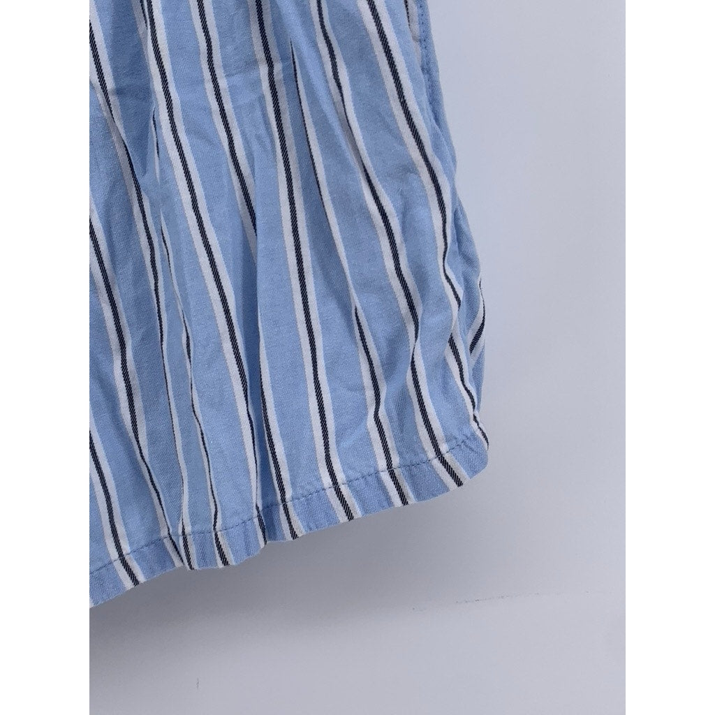 JOYSPUN Women's Blue Striped Pajama Pants SZ M