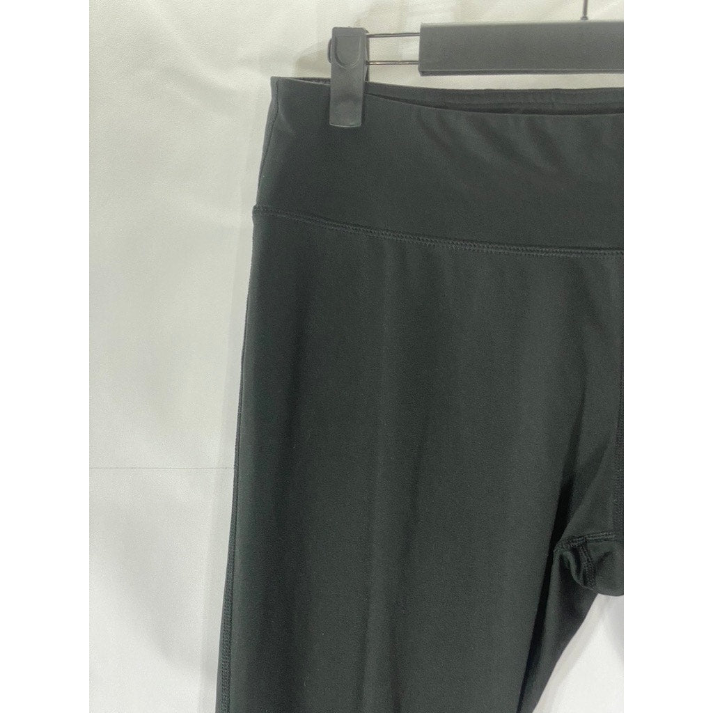 ADIDAS Women's Black Solid Climalite Stretch Leggings SZ L