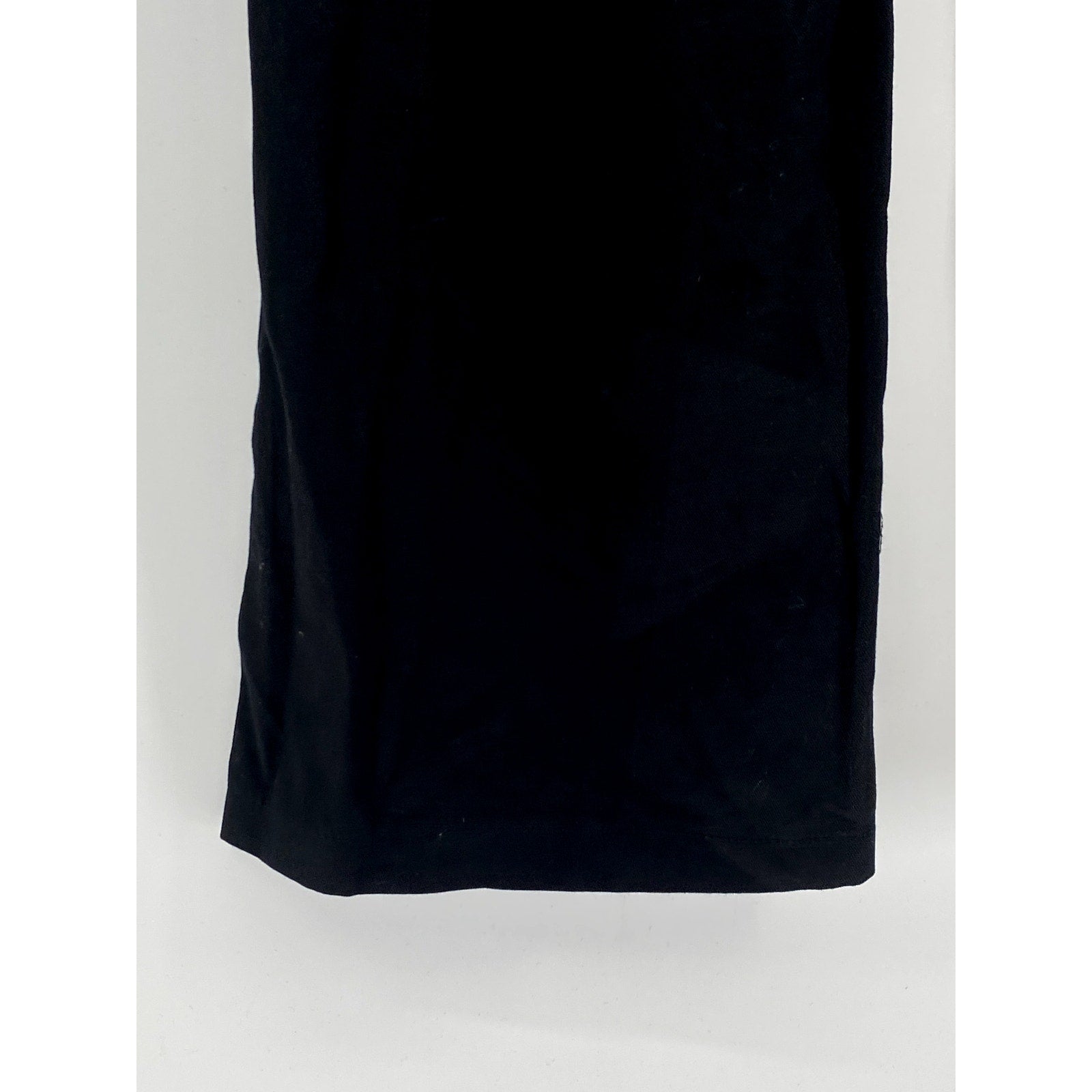 PAPRIKA Women's Black Solid Straight-Leg Regular-Fit Pant SZ M