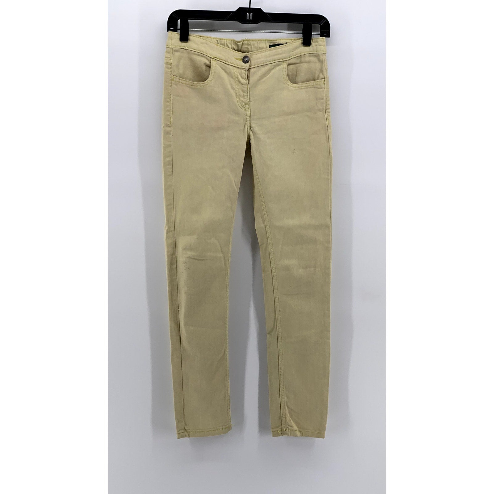 EL BENNETTON JEANS Women's Tan Skinny Stretch Jeans SZ 28