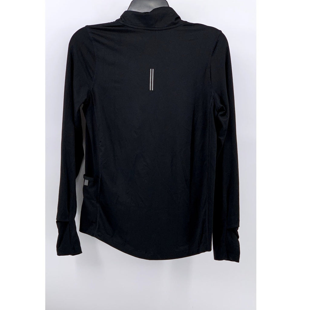 NIKE Women's Black Dri-Fit Half-Zip Long Sleeve Running Top SZ XS