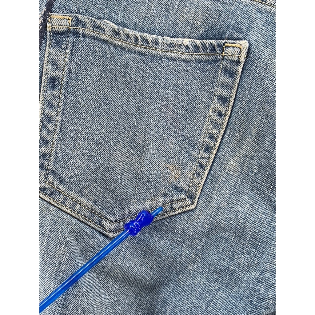 TOPMAN Men's Blue Denim Skinny Stretch Jeans SZ 30x32