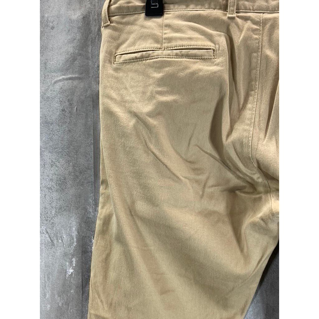 J.CREW Men's British Khaki Flex Slim-Fit Chino Pants SZ 34X32