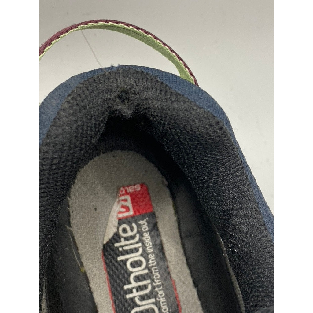 SALOMON Women’s Blue-Green XA Pro 3D Gore-Tex Bungee Lace-Up Active Sneakers SZ9