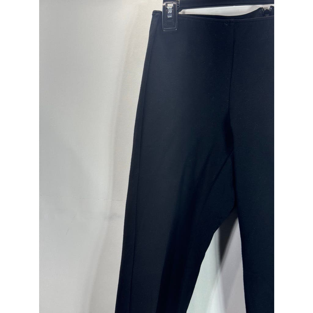 HALOGEN Women's Petite Black Solid Back Zipper Skinny Ankle Pants SZ XS/P