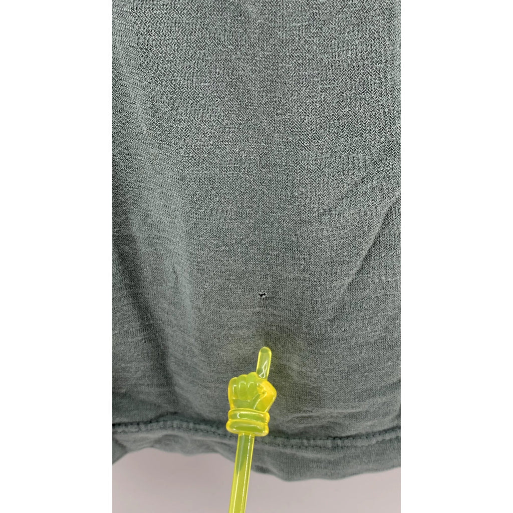 BOWERY NYC Men's Green Crewneck World Tour 91' Graphic Short Sleeve T-Shirt SZ M