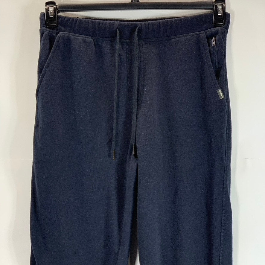EDDIE BAUER Men's Navy Super Soft Drawstring Pull-On Lounge Jogger Pants SZ M