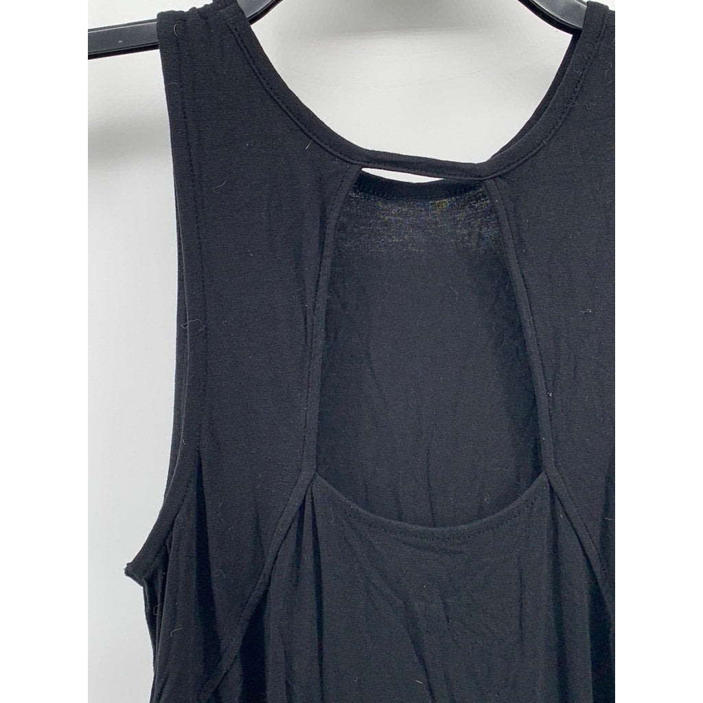 MOSSIMO SUPPLY CO. Women's Black Scoop-Neck Sleeveless A-Line Mini Dress SZ XS