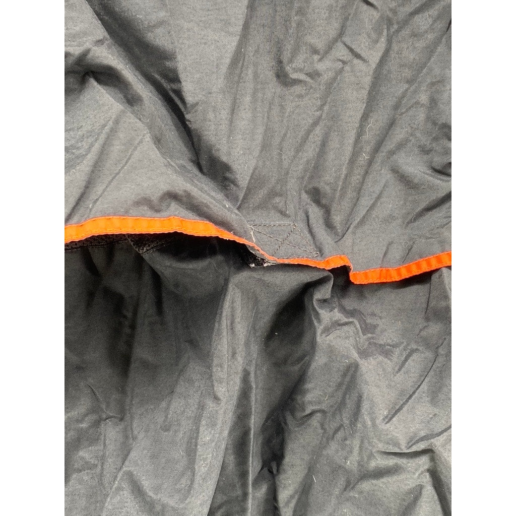 HOLLOWAY BRAND Men's Black Windbreaker Tiger Graphic SIZE XL