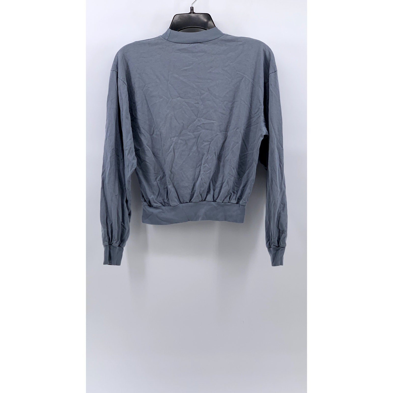 LOS ANGELES APPAREL Women's Gray Classic Crewneck Sweatshirt SZ S