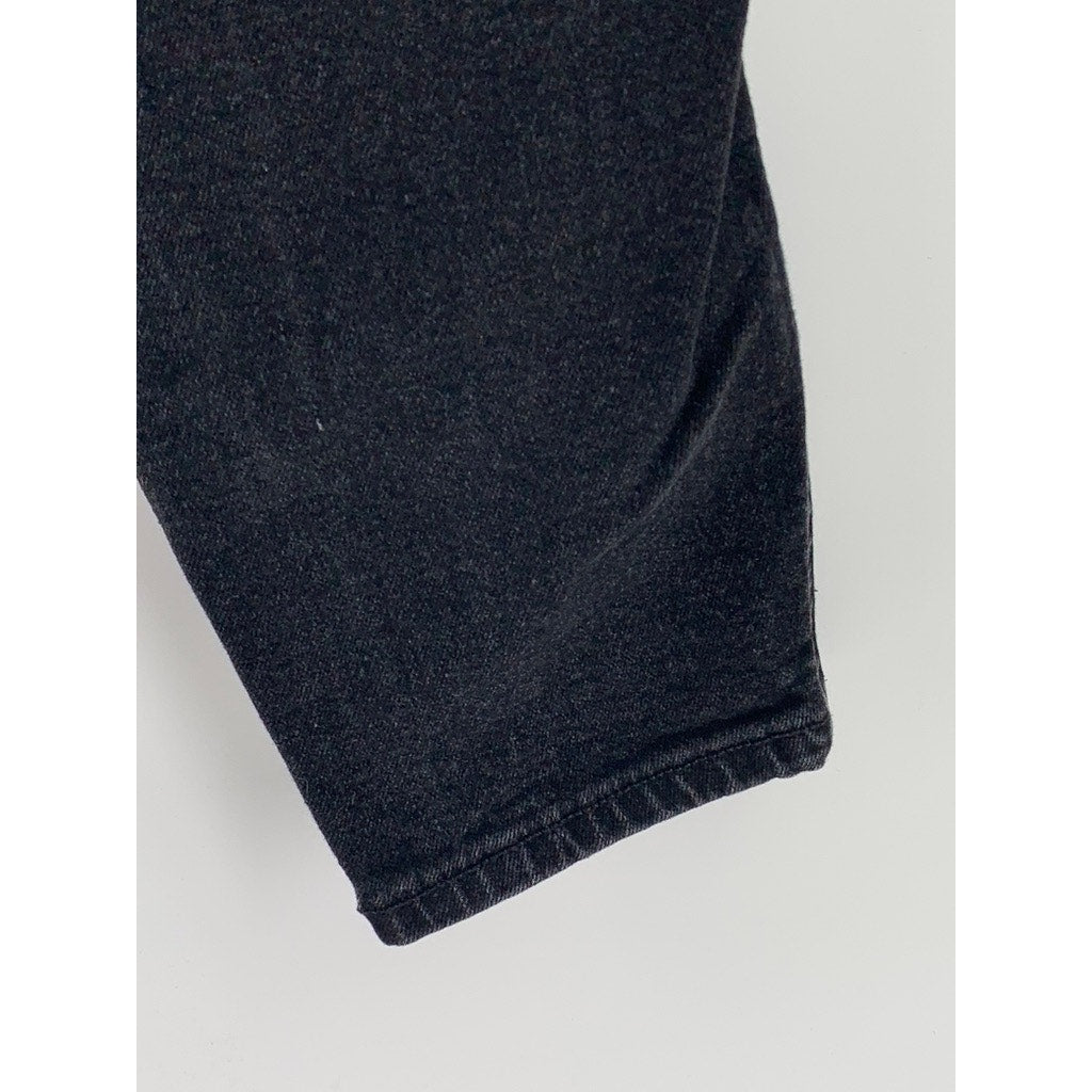 FOREVER 21 Women's Black Solid Skinny-Leg Denim Jeans SZ 16