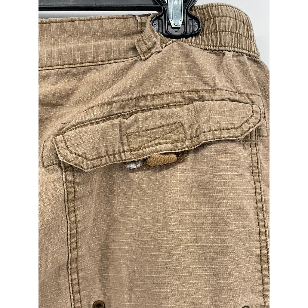 BASS PRO SHOPS REDHEAD Men's Tan Cargo Straight Leg Pants SZ 38X34