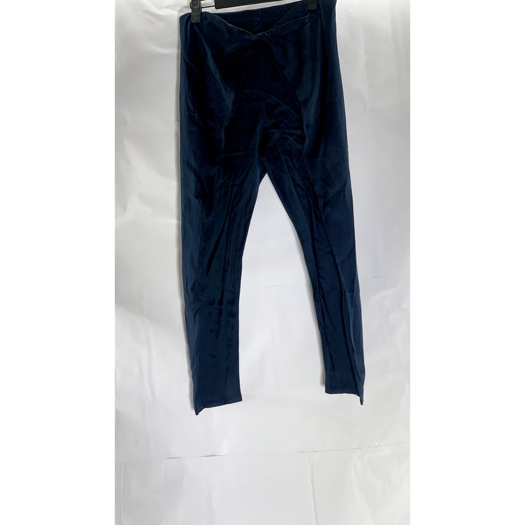 ALEXIS Women's Dark Blue Tie-Waist Wrap Front Pull-On Tapered-Leg Pant SZ XS