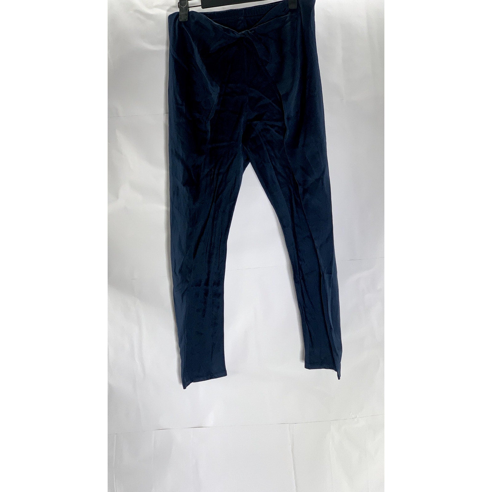 ALEXIS Women's Dark Blue Tie-Waist Wrap Front Pull-On Tapered-Leg Pant SZ XS