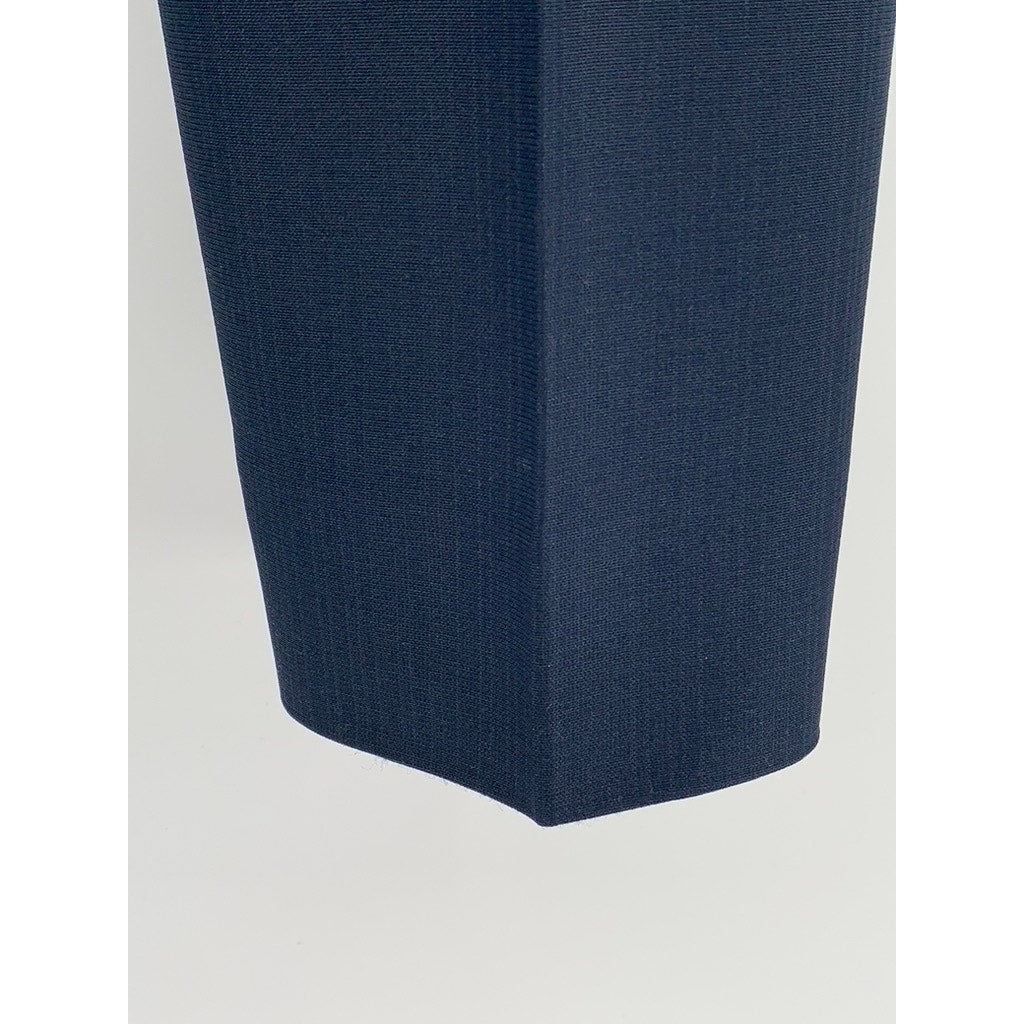 SASSON Men's Navy Flat Front Straight-Leg Pants SZ 29