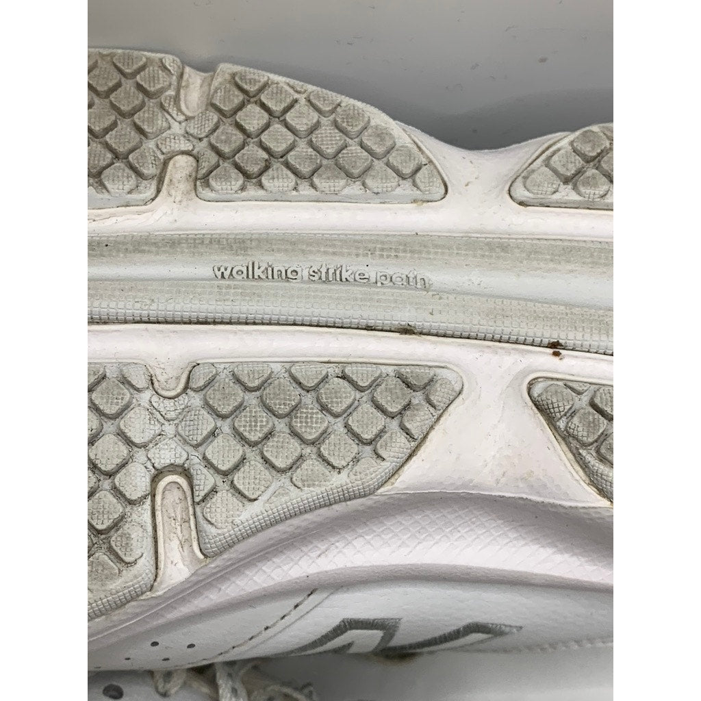 NEW BALANCE Women's White 411V1 Walking Strike Sneakers SZ 7.5