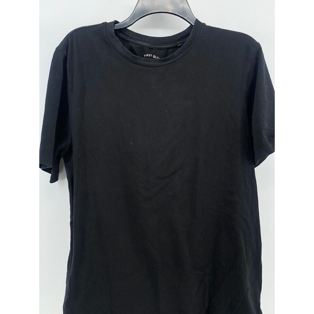 SCOTCH & SODA Men's Black Solid Crewneck Short Sleeve Casual T-Shirt SZ M