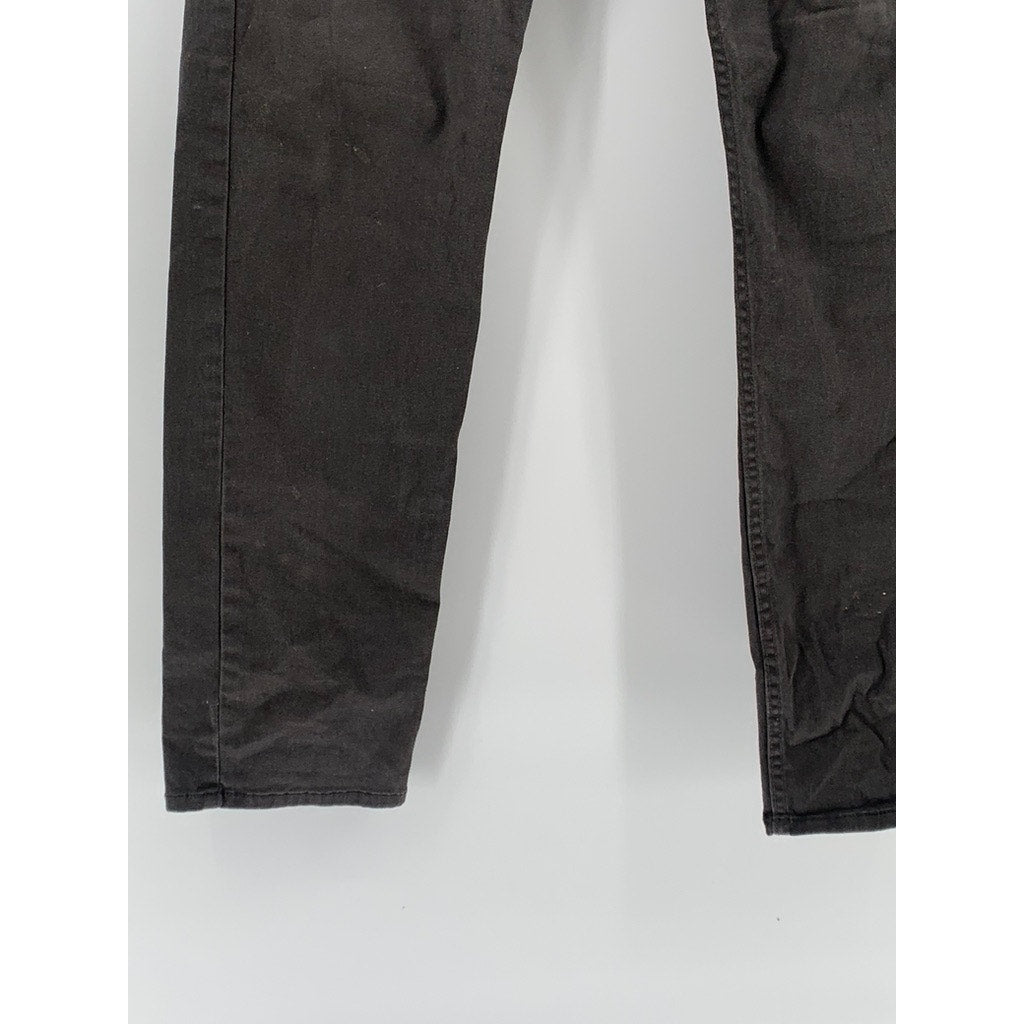 H&M Men's Charcoal Gray Slim-Fit Regular-Fit Five Pocket Jeans SZ 30X32