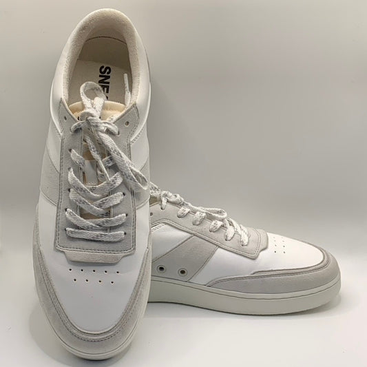 A.P.C. Unisex Men's Plain Minimalist Low Top Gray/White Sneakers SZ 44 US 11
