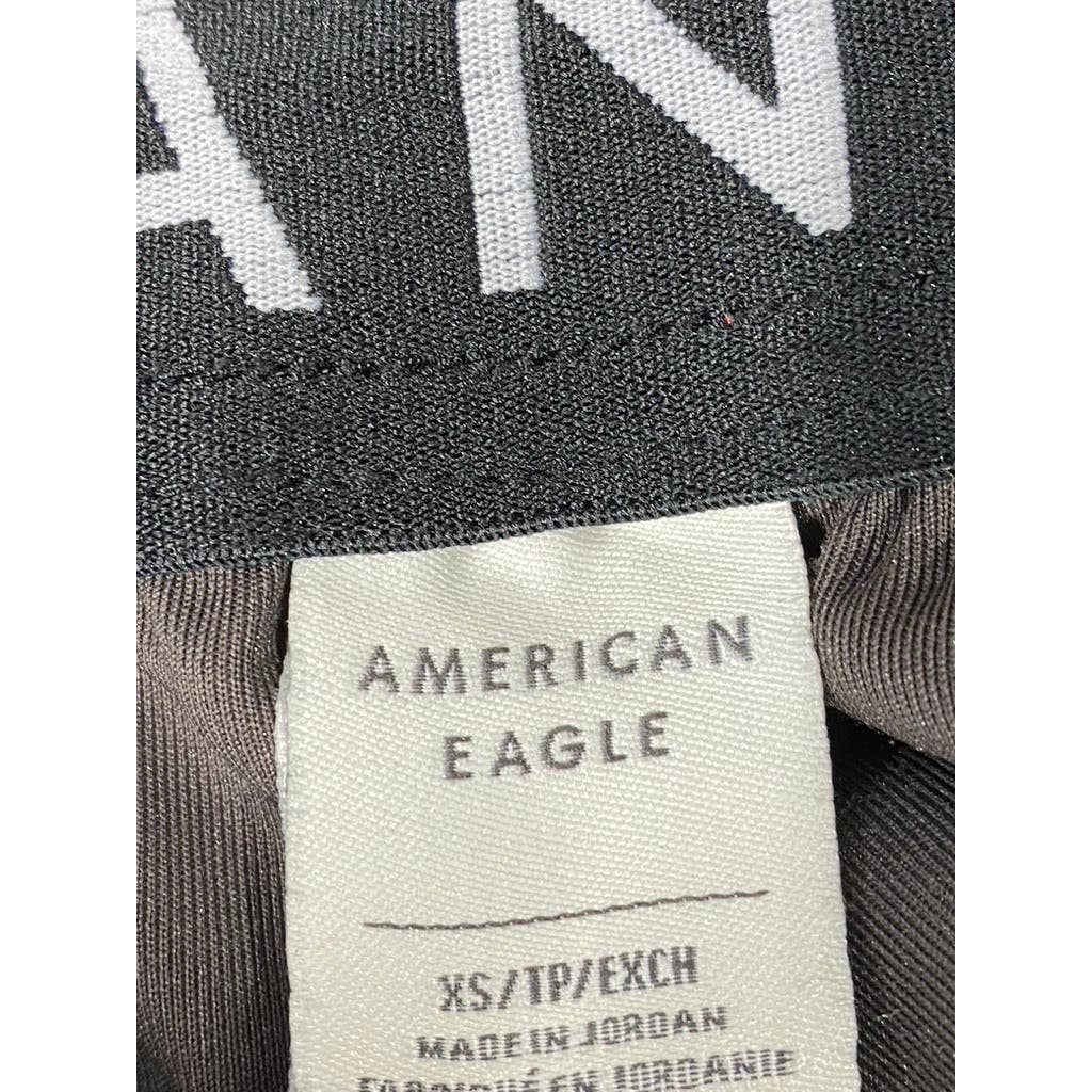 AMERICAN EAGLE OUTFITTERS Men's Green Camo Drawstring Pull-On Joggers SZ XS
