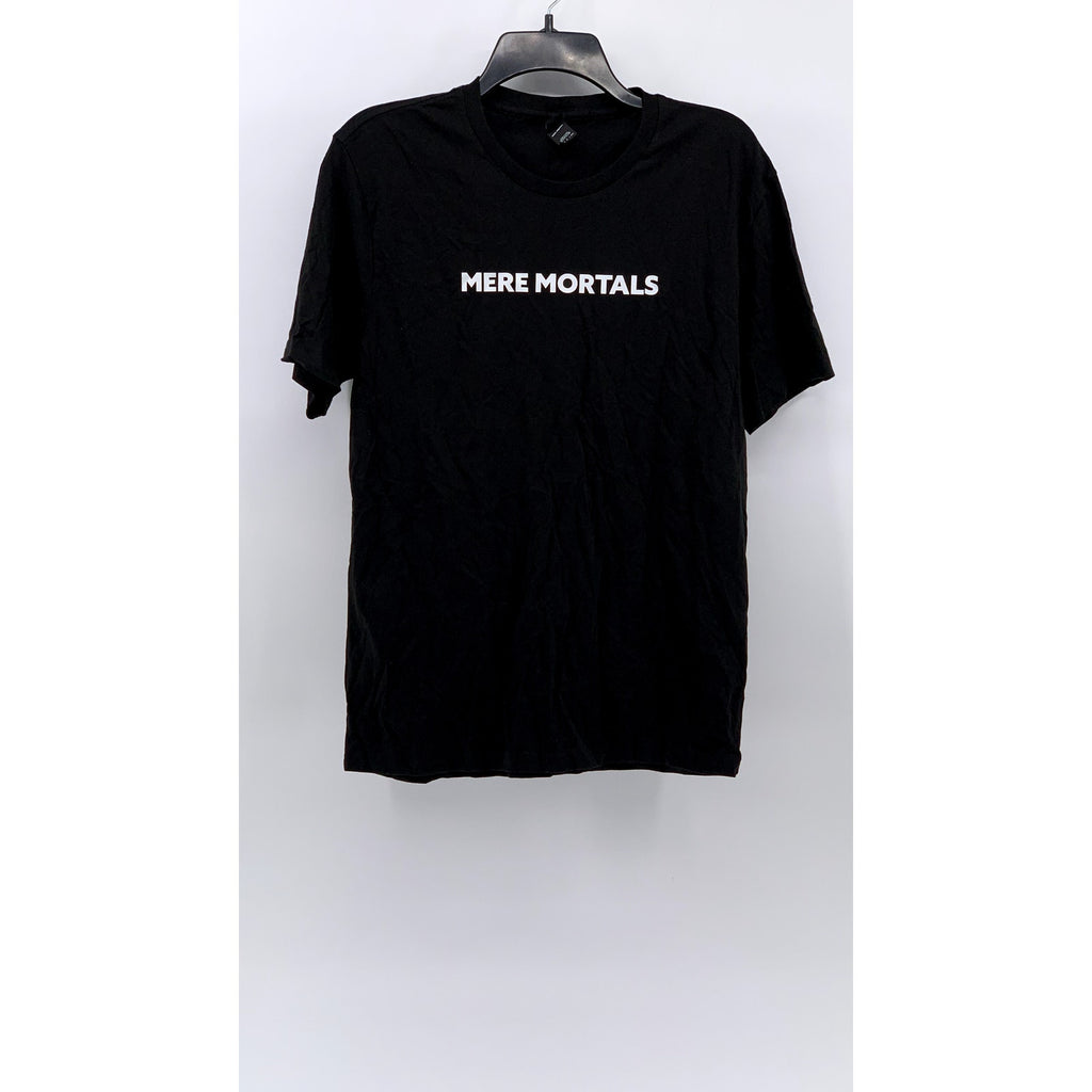 DISTRICT Men's Black Mere Mortals Graphic Crewneck T-Shirt SZ S