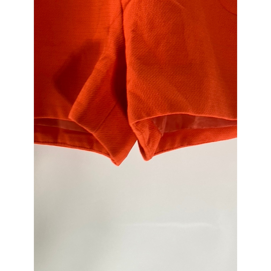 PINKYOTTO COLLECTION Women's Dark Orange Round Slit Hem Pull-On Shorts SZ XS