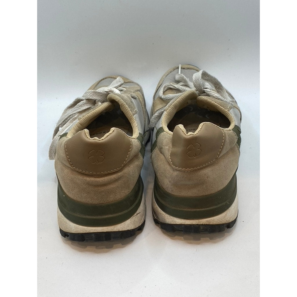 LUCKY BRAND Men's Tan-Beige Classic Lace-Up Round-Toe Ruby Sneakers SZ 9