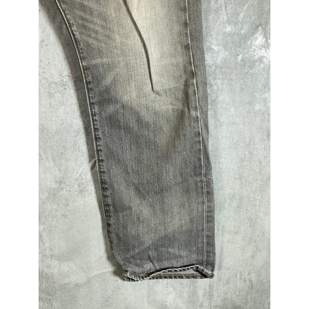 J.CREW Men's Gray 770 Straight-Leg Kaihara Denim jeans SZ 32X30