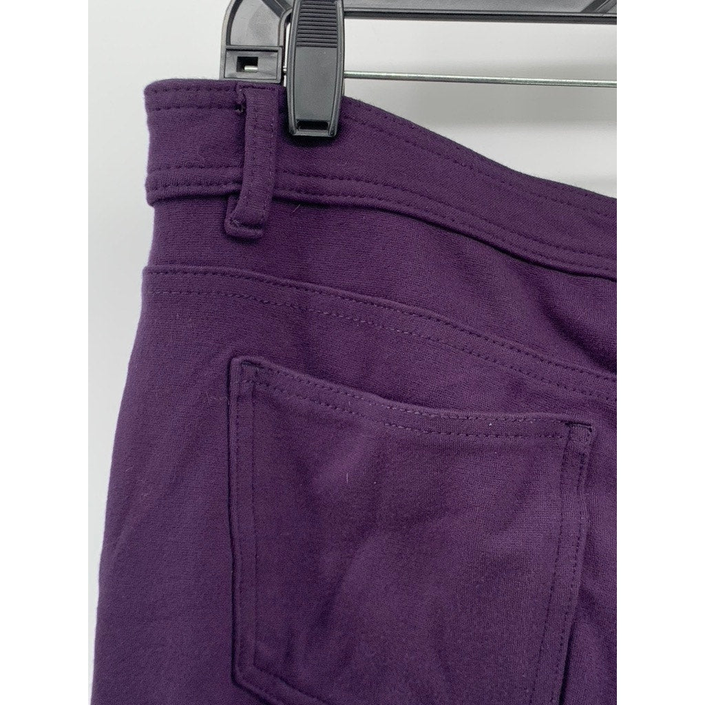 STYLE & CO Women's Purple Skinny-Leg Pants SZ 12
