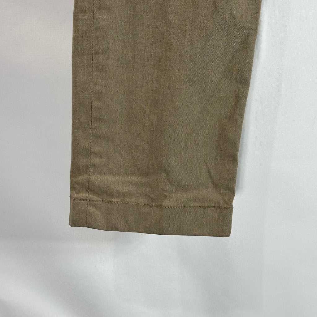 NORDSTROM Men's Brown Slim-Fit Flat Front CoolMax Performance Chino Pant SZ29X32