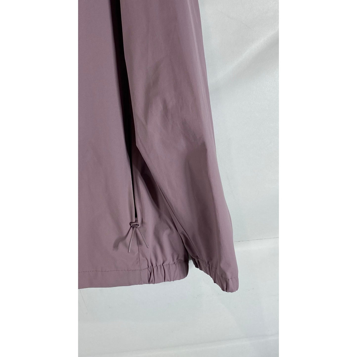 BR STANDARD Women's Mauve Popover Hooded Lightweight Jacket SZ L
