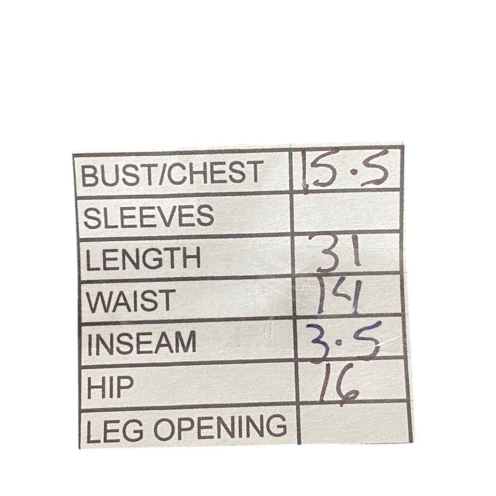 GREYLIN Women's White Denim Back-Zip Short Style Cuffed Overall SZ S