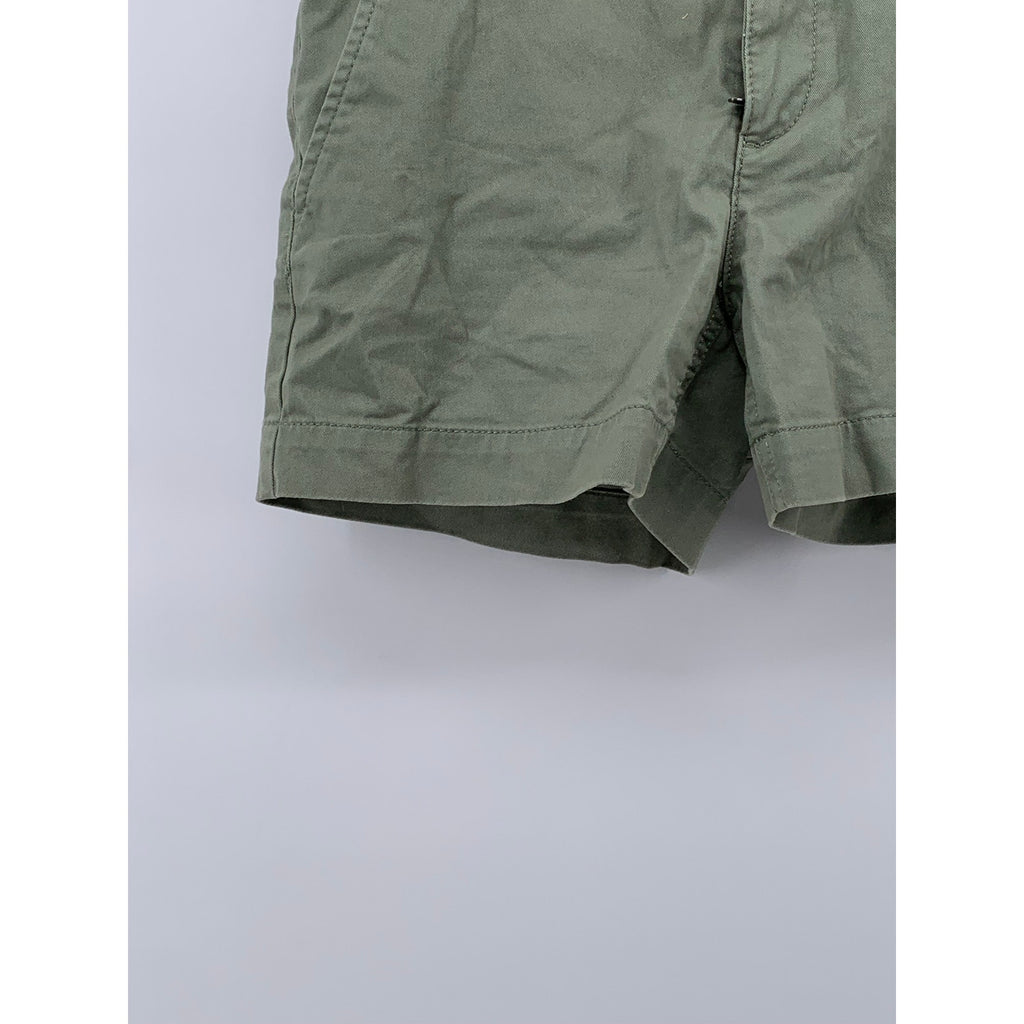 LOFT Women's Petite Olive Green Monroe Casual 4" Chino Shorts SZ 00P