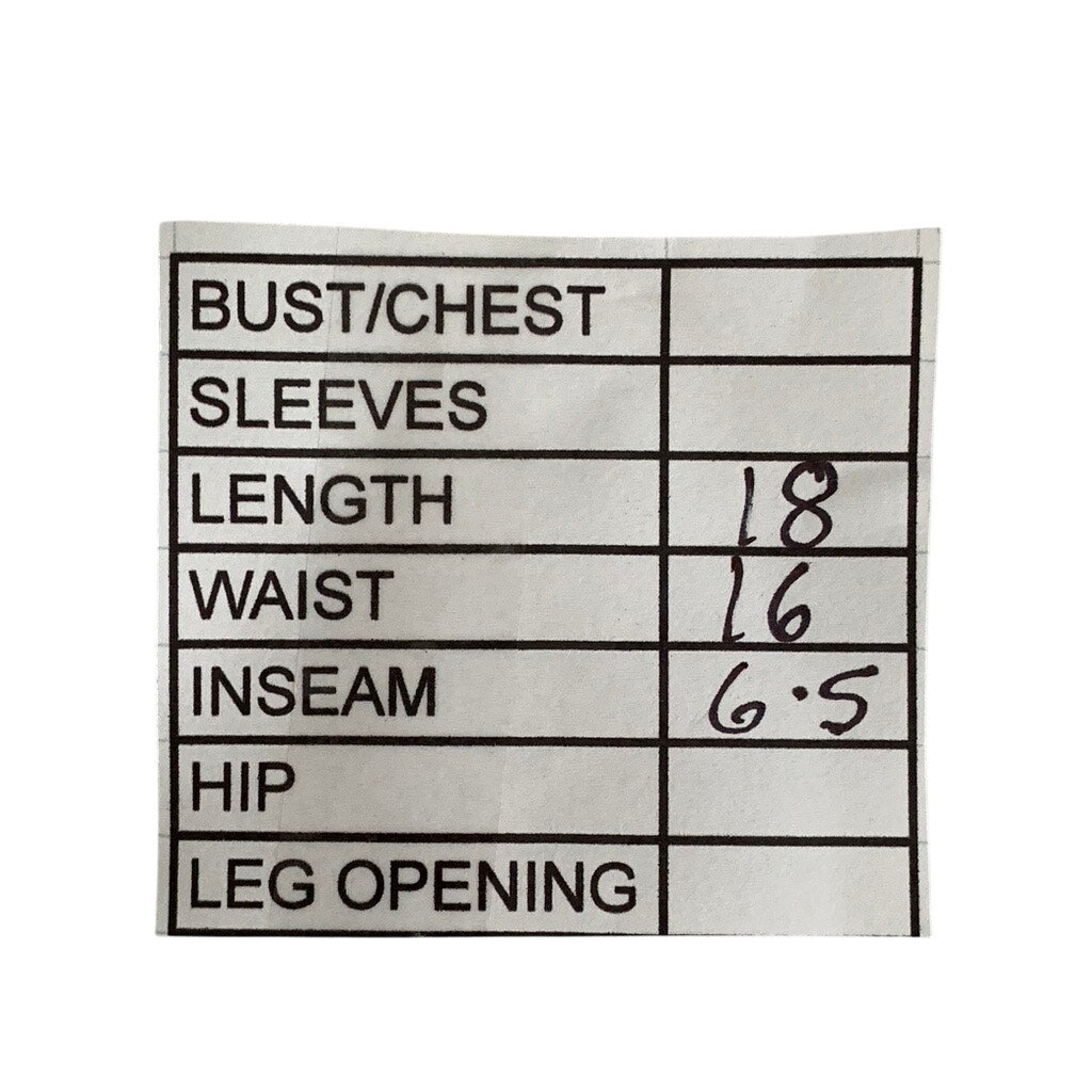 NATHALIE DU PASQUIER For American Apparel Women's Black-White Printed Short SZ S