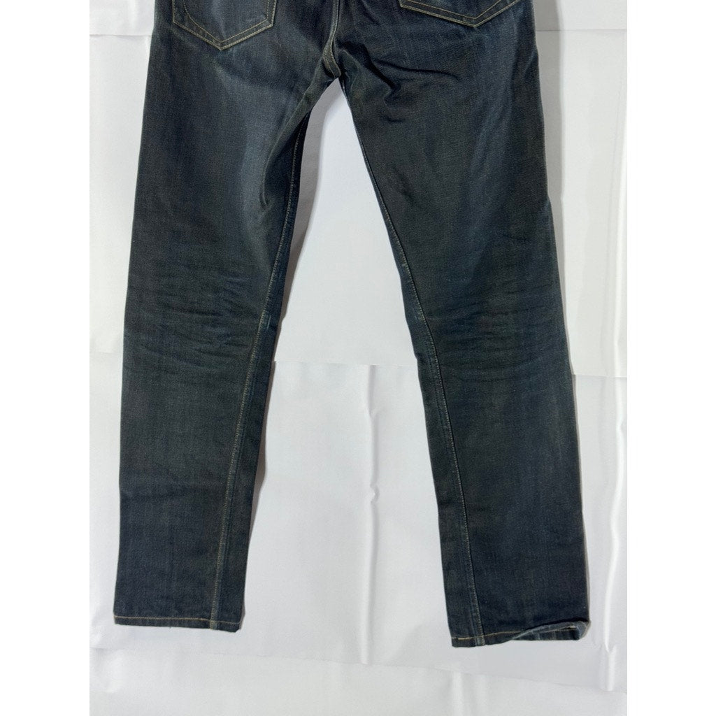 RAG & BONE Men's Dark Blue R15X Slim Straight Five-Pocket Denim Jean SZ 29