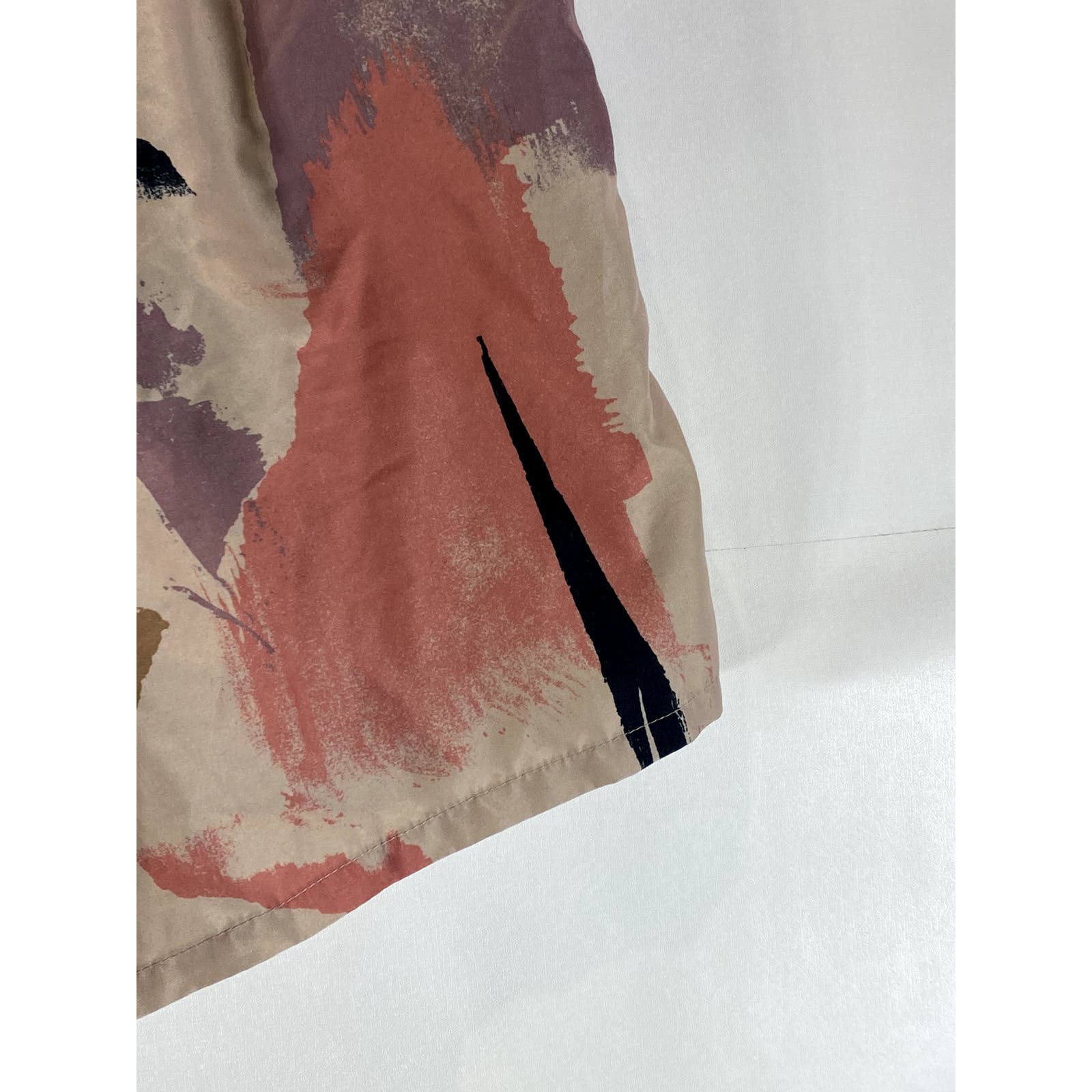 ASOS Men's Brown Printed Drawstring Pull-On Shorts SZ L