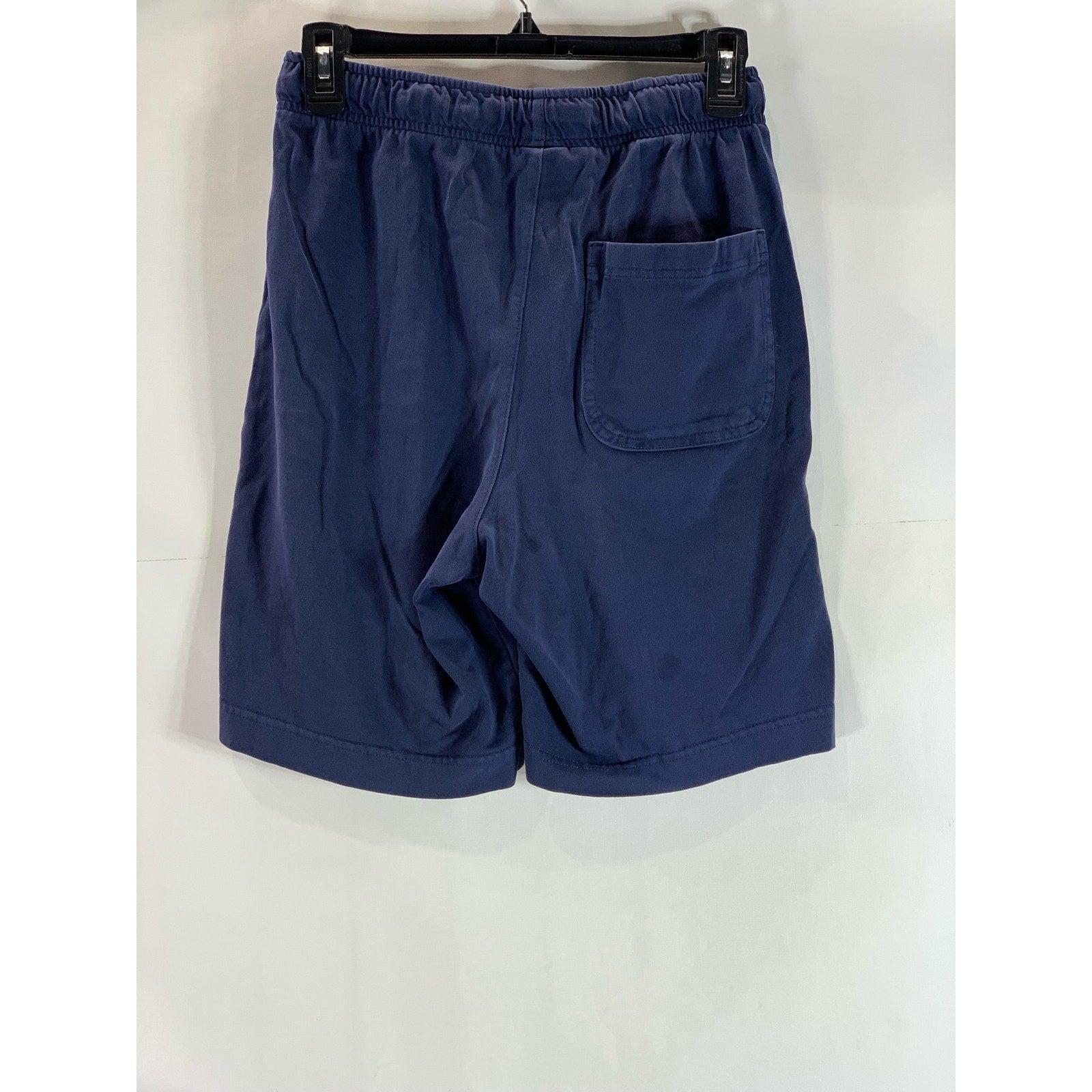 NIKE Men's Navy Drawstring Club Knit Pull-On Shorts SZ S